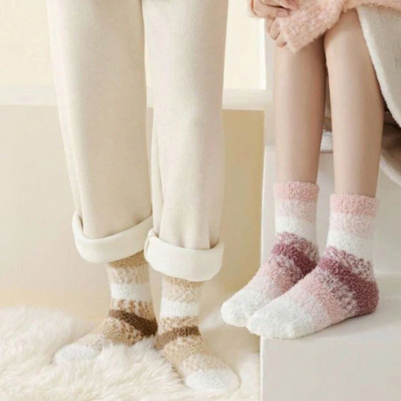 Warm Striped Socks