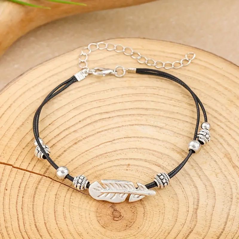 Vintage Feather Bracelet