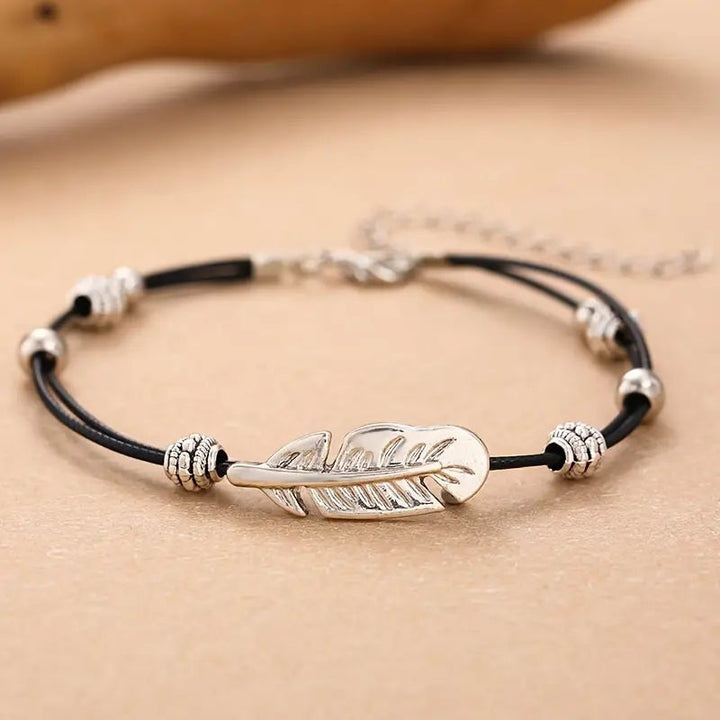 Vintage Feather Bracelet