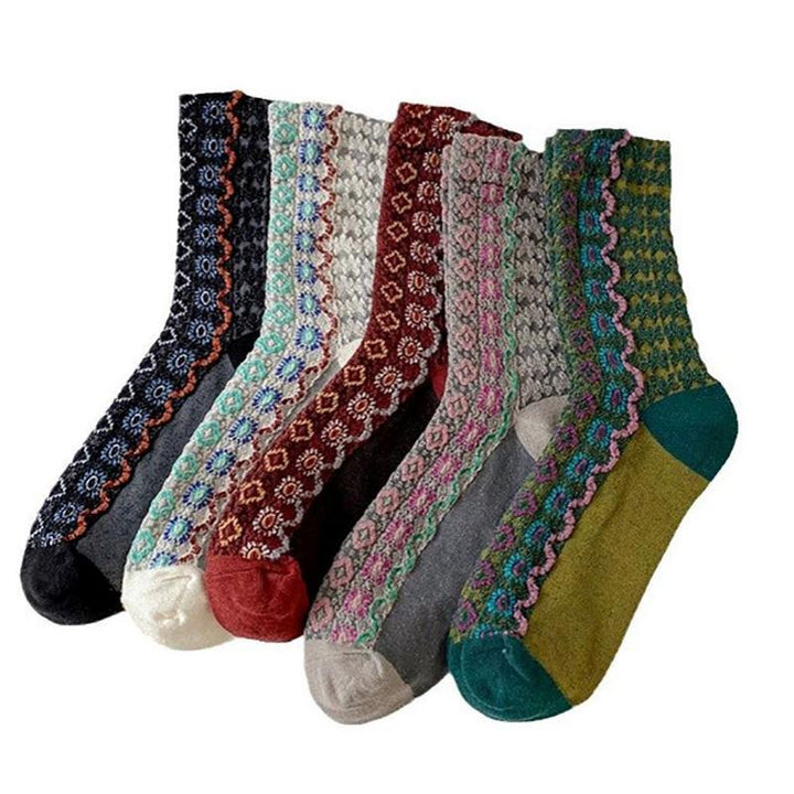 Vintage Casual Socks