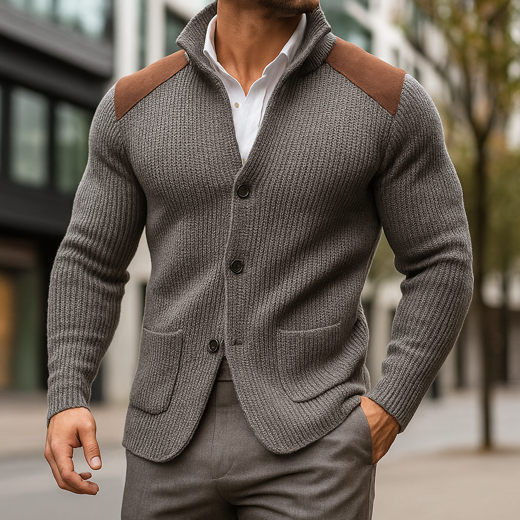 Kausch - Knitted Button-Up Cardigan