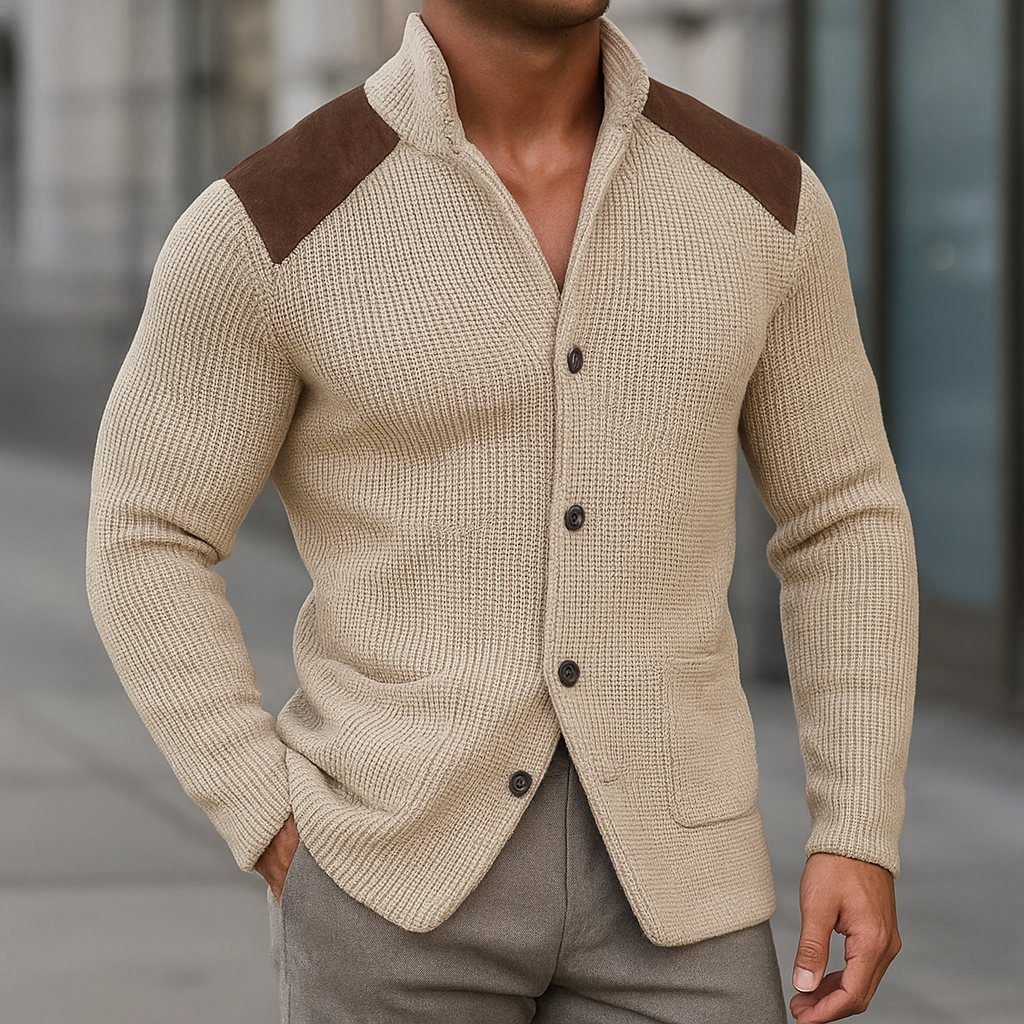 Kausch - Knitted Button-Up Cardigan