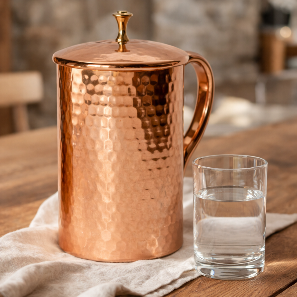 Copper Water Pitcher 1.5L