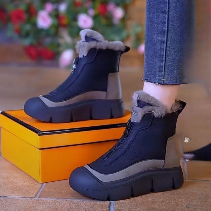 Bettina - Leather Ankle Boots for Everyday Use