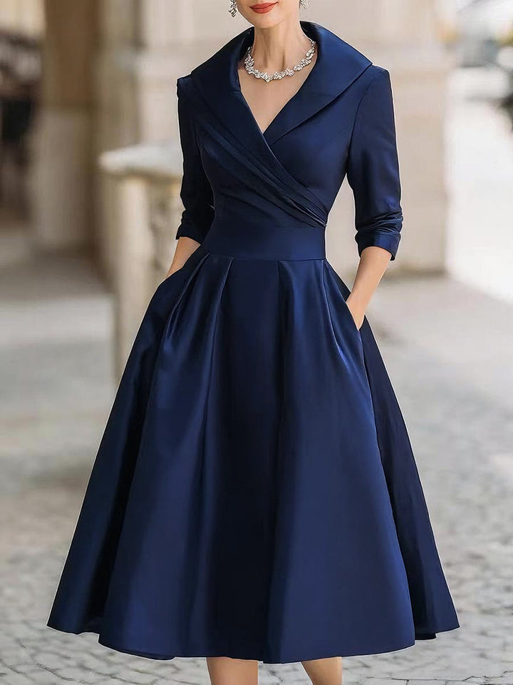 Lina™  |  Midi Dress Silky