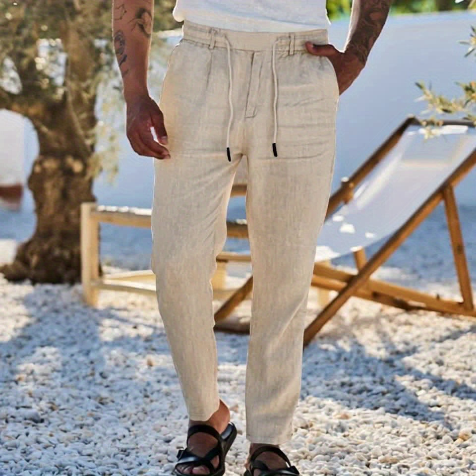 LAURENT MONACO | STRAIGHT LEG PANTS FOR MEN
