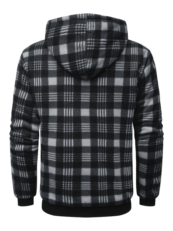 Klara | Cozy and Warm Flannel Hooded Jacket