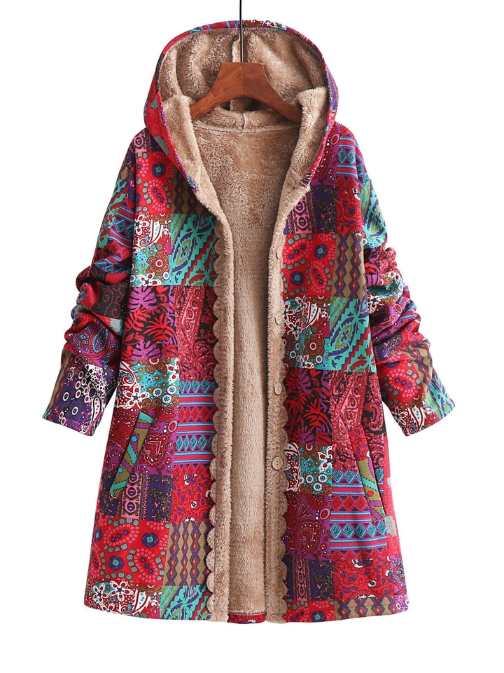 Rheighan™ comfortable jacket by Emma & Rose Cape Town, shown in a cozy, stylish fit with a soft fabric texture.