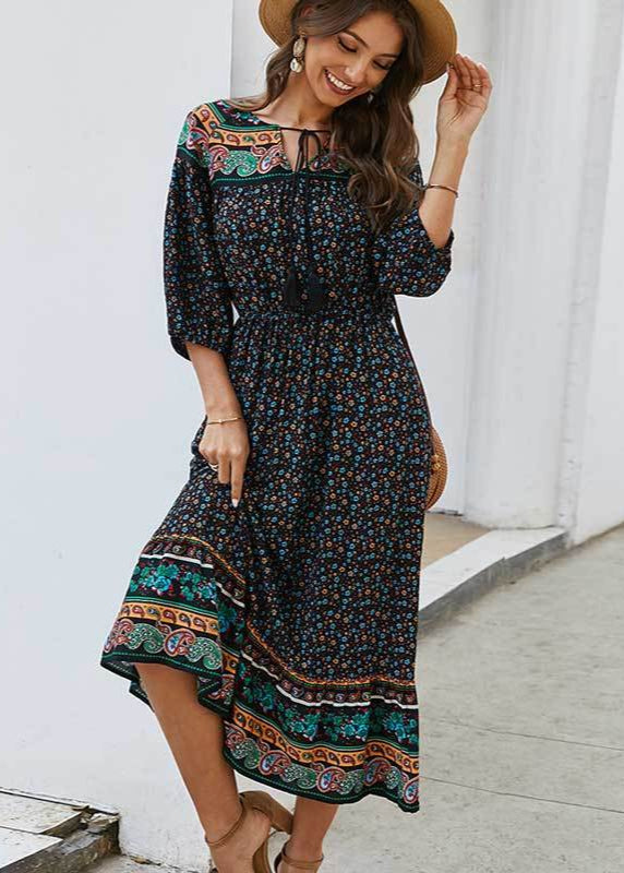 Bohemian Robe, view 2 - Elena Harper