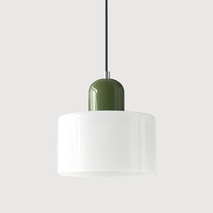 Retro Glass Pendant Lamp with Adjustable Cord