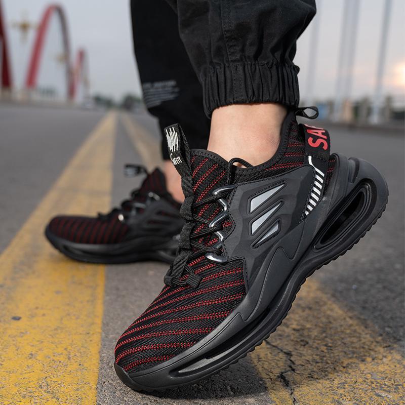 . Anti-Smash, Anti-Stitch, and Anti-Slip Safety Shoes EB