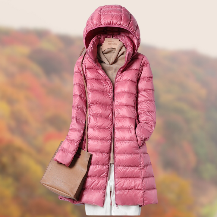 Matilda | Women's Lightweight Hooded Puffer Coat