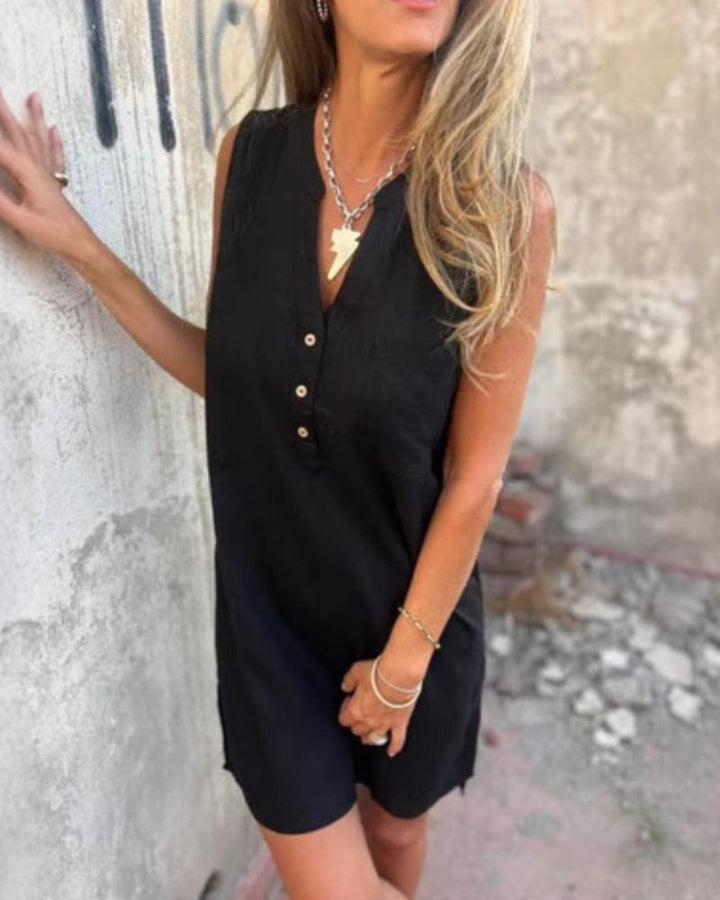Apare Boho Sleeveless Dress - Elena Harper