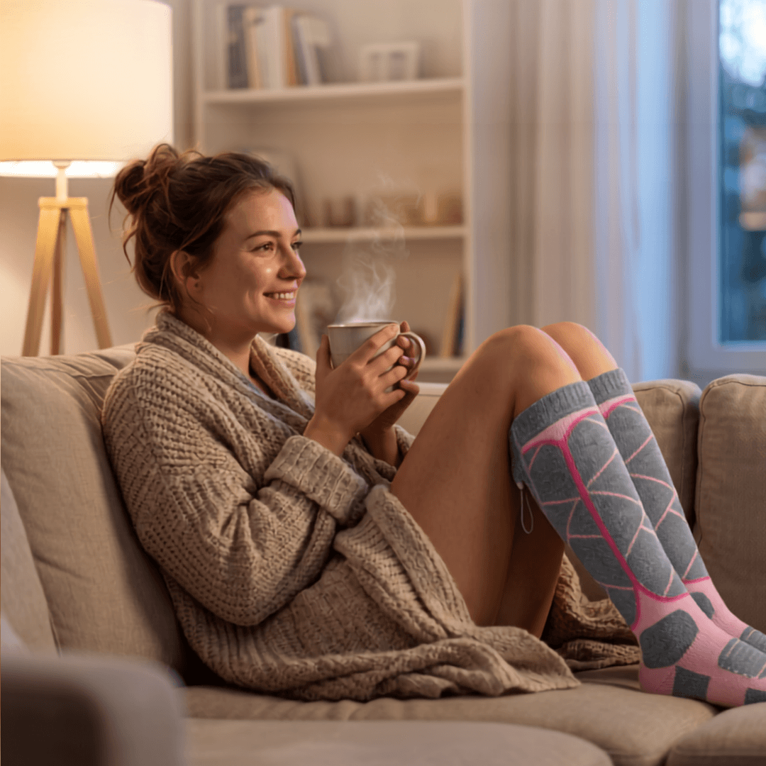 FootWarm™ Thermo Heating Socks for Cold Winter Days