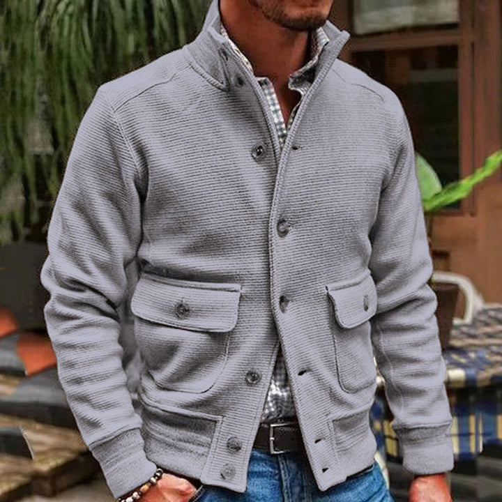 LAURENT MONACO | HIGH COLLAR JACKET FOR MEN
