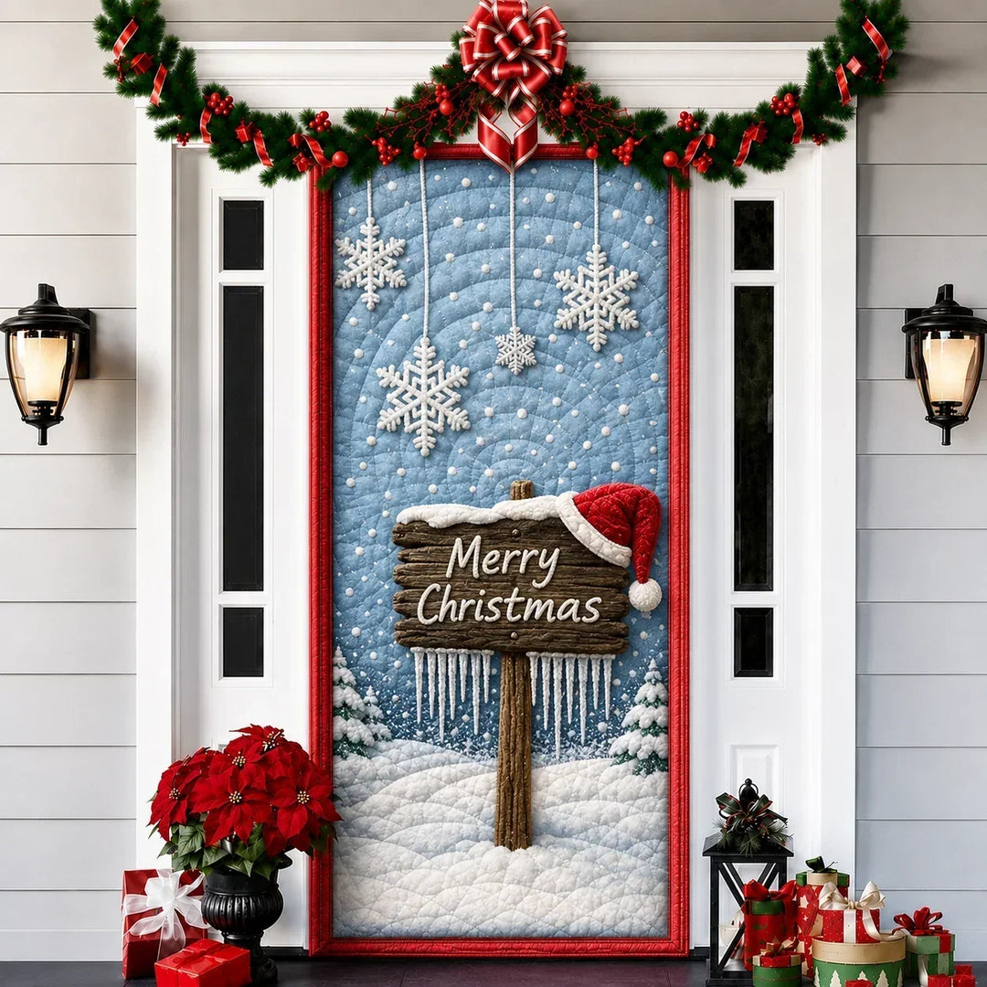 Doorlight Printed 3D-Effect Christmas Door Cover - Elena Harper