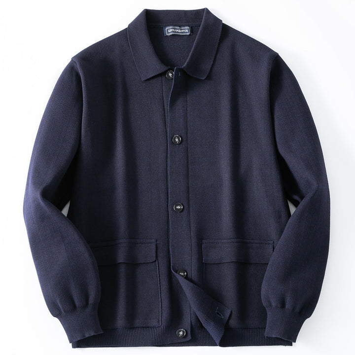 Casual Button-Up Cardigan for Men – Comfortable and Stylish Knitwear