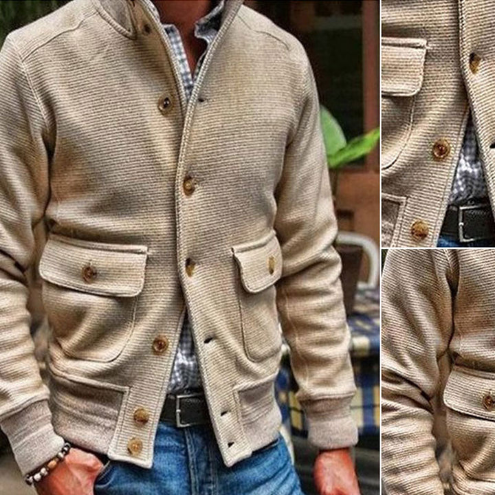 LAURENT MONACO | HIGH COLLAR JACKET FOR MEN