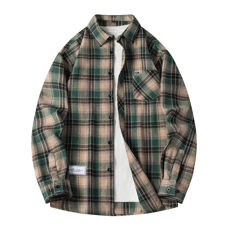 HARRINGTON OXFORD | PLAID SHIRT FOR MEN