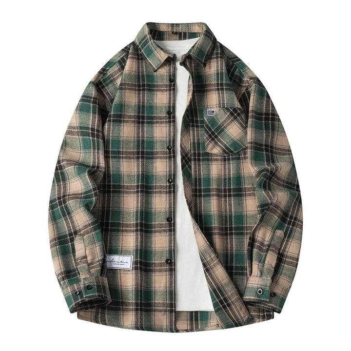 HARRINGTON OXFORD | PLAID SHIRT FOR MEN