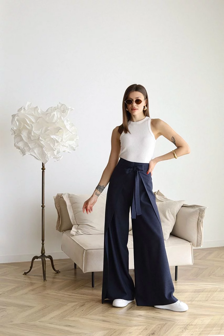 KRISTY - BREEZY LINEN PANTS