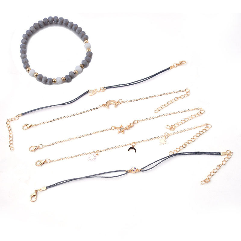 Vintage Beaded Bracelet Set