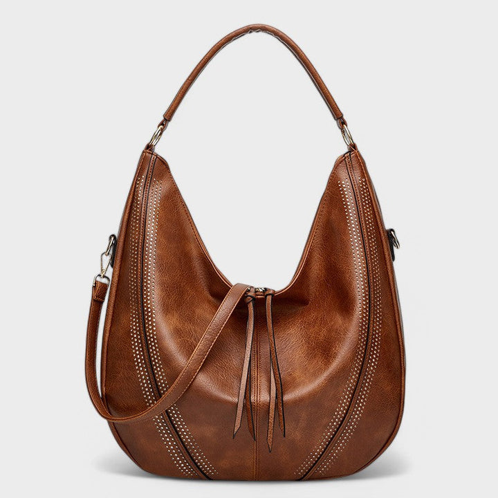 Chic Spacious Daily Bohemian Hobo Bag for Women with Wallet