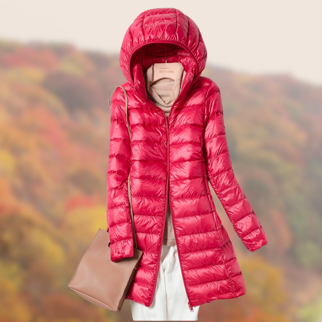Matilda | Women's Lightweight Hooded Puffer Coat