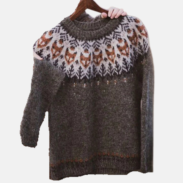 Anna Comfortable Elegant Sweater - Elena Harper