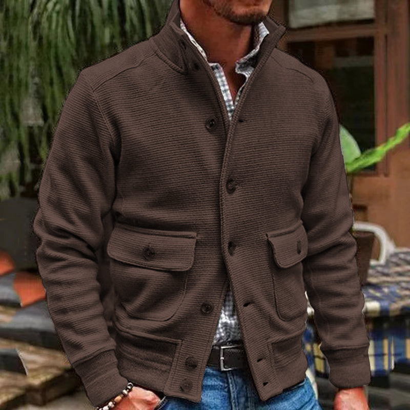LAURENT MONACO | HIGH COLLAR JACKET FOR MEN