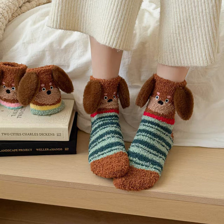 Cartoon Warm Socks