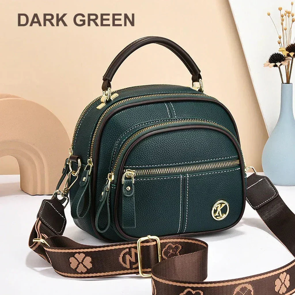 Gaia Mini Chic Crossbody Shoulder Bag, view 10 - Elena Harper
