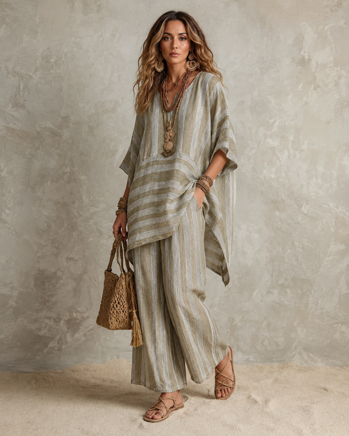 Anna™ | Bohemian Linen 2-Piece Set