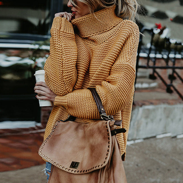 Solid Color Turtleneck