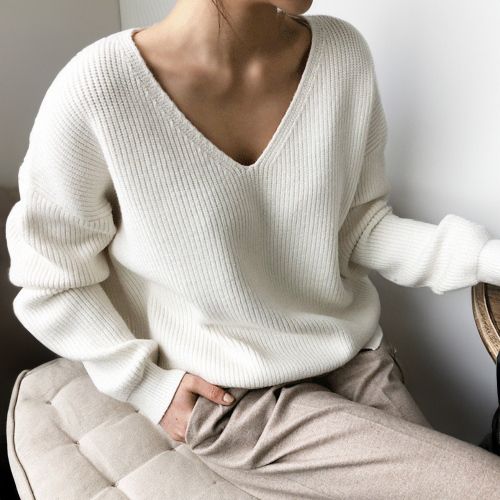 Comfortable V-Neck Sweater