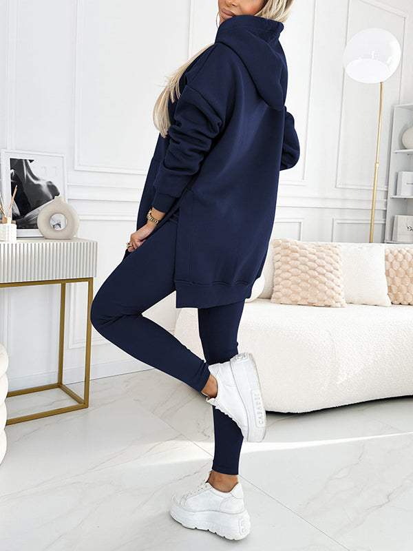Ladies Set - Casual - Loose Fit with Pockets - Ideal for Daily Comfort