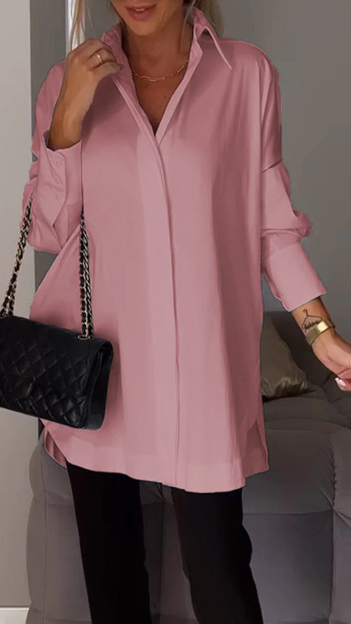 Bettina - Chic Oversized Chiffon Blouse