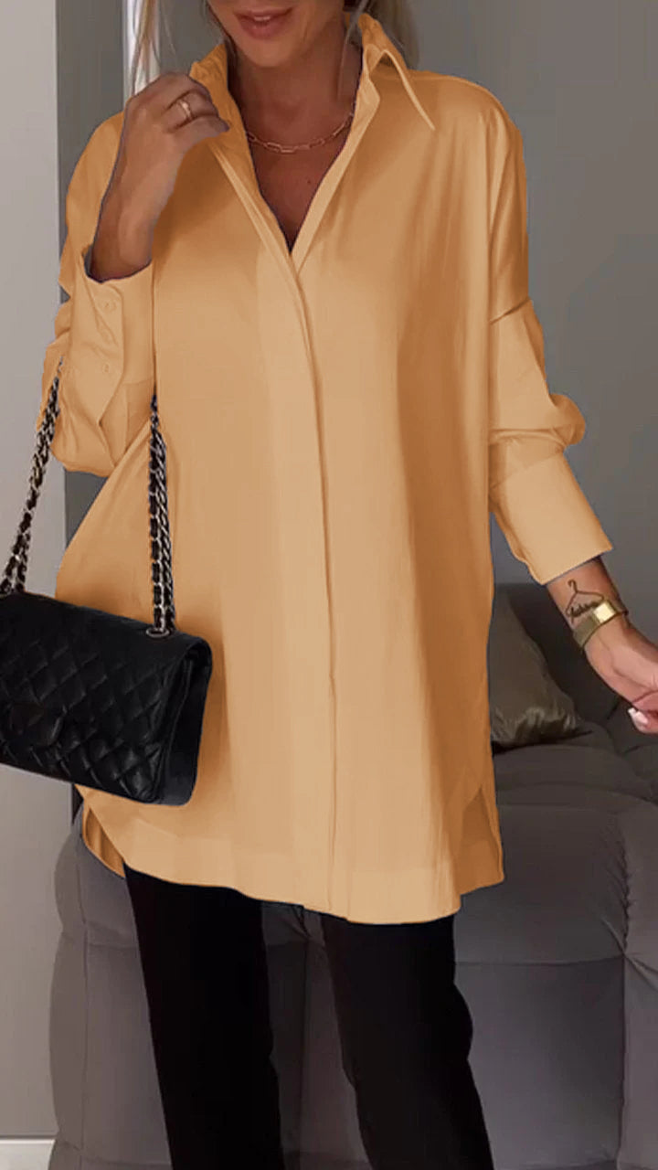 Bettina - Chic Oversized Chiffon Blouse