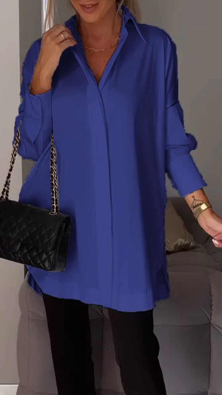 Bettina - Chic Oversized Chiffon Blouse