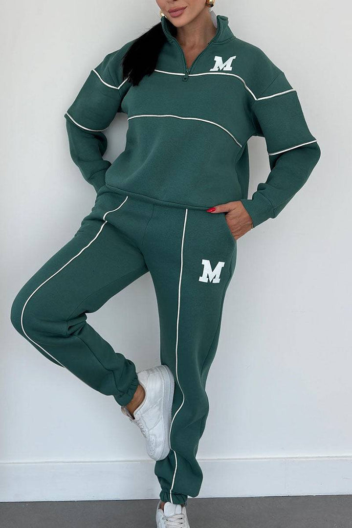 Thalynnae™ sweater and trousers set by Emma & Rose Cape Town, cozy knit fabric in a stylish matching outfit.