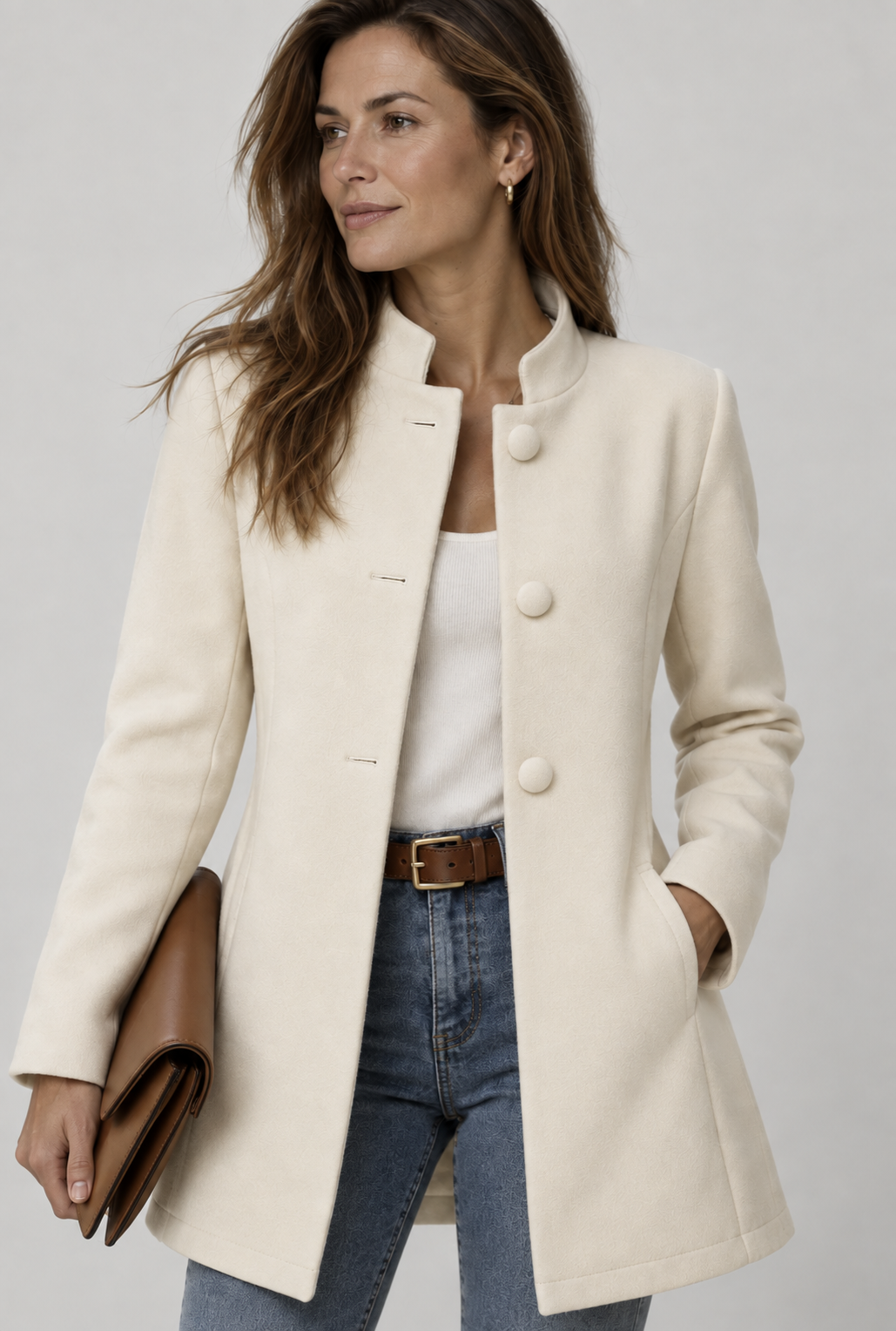 Elegant Women's Coat Yara - Chic and Warm