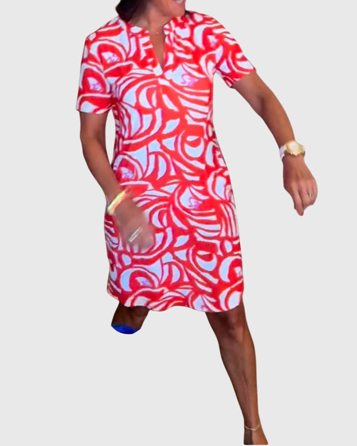 Elle™  |  Flattering Avenue Walk Dress