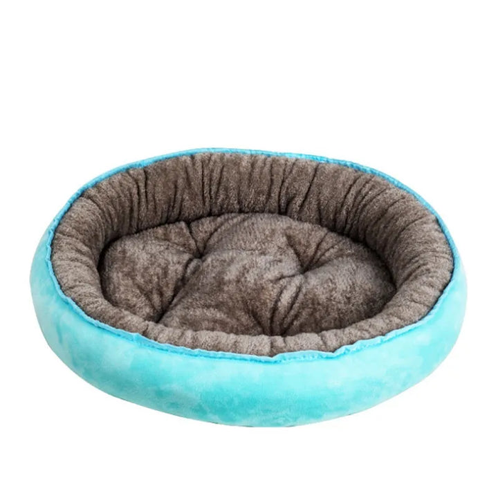 Soft Round Pet Bed for Ultimate Comfort & Relaxation for Dogs & Cats