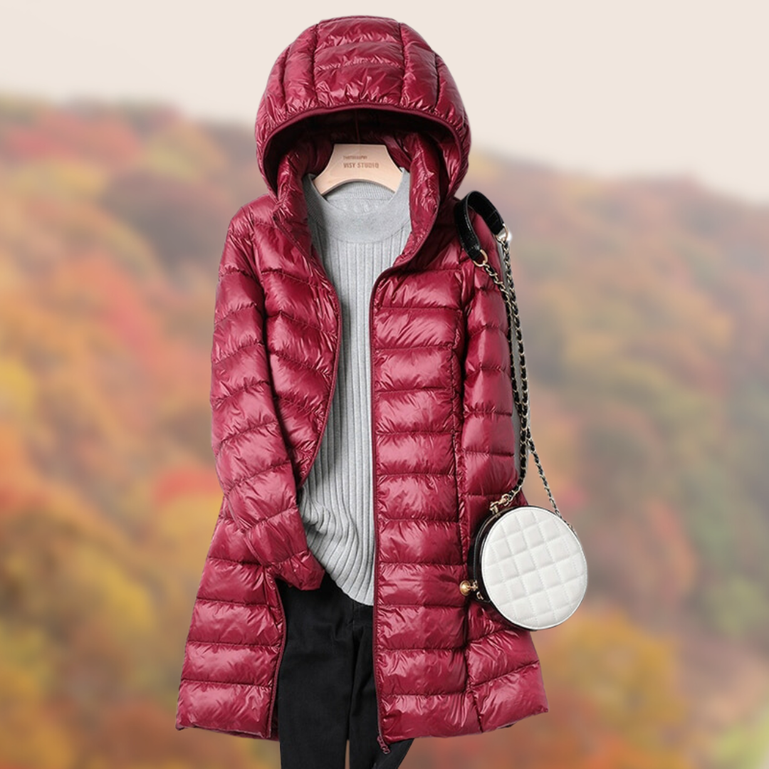 Matilda | Women's Lightweight Hooded Puffer Coat