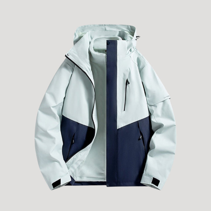 Edith Women's Waterproof Outdoor Windbreaker Jacket, view 3 - Elena Harper