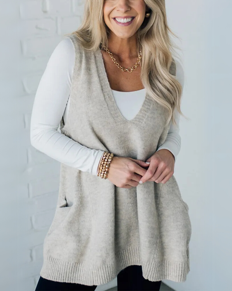 Arola Cozy Knit Vest