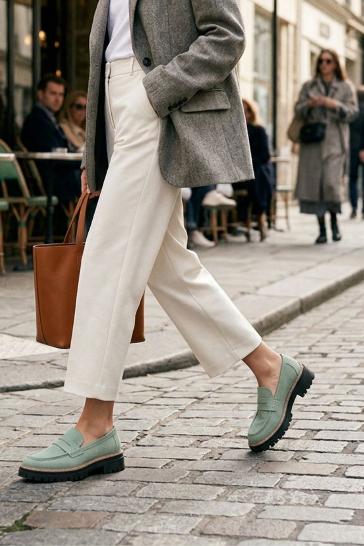 Women's Loafers with Profile Sole