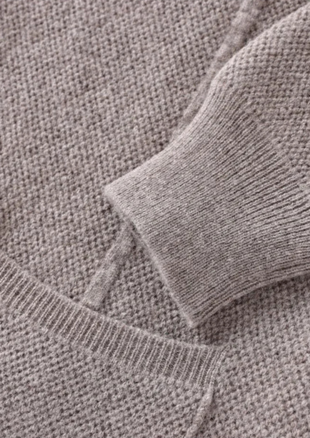 Emma & Rose merino wool button overshirt — premium knitwear