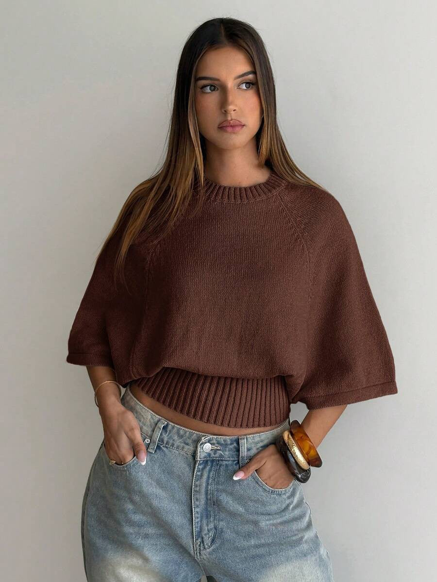 Short women's sweater - Soft and modern
