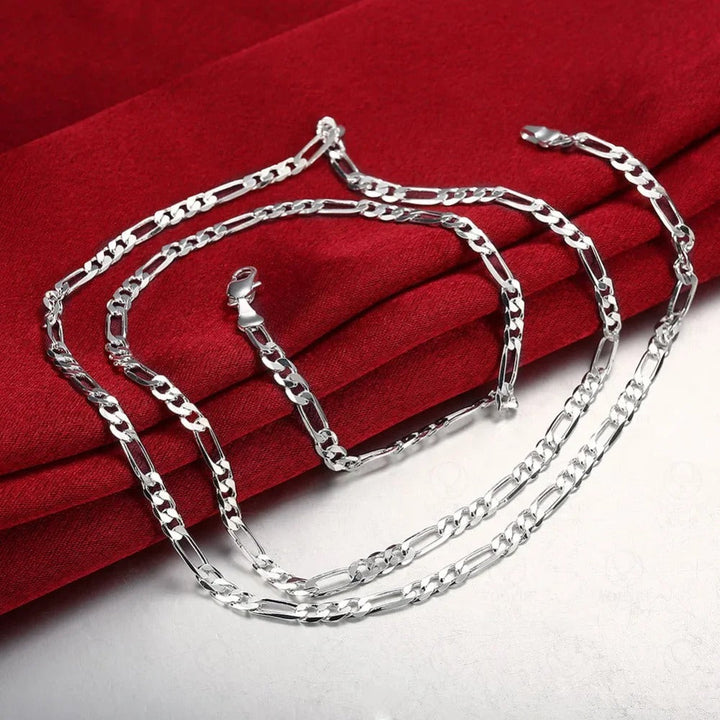 Elegant Silver Necklace – Timeless Design, Stainless Steel, and Refined Style